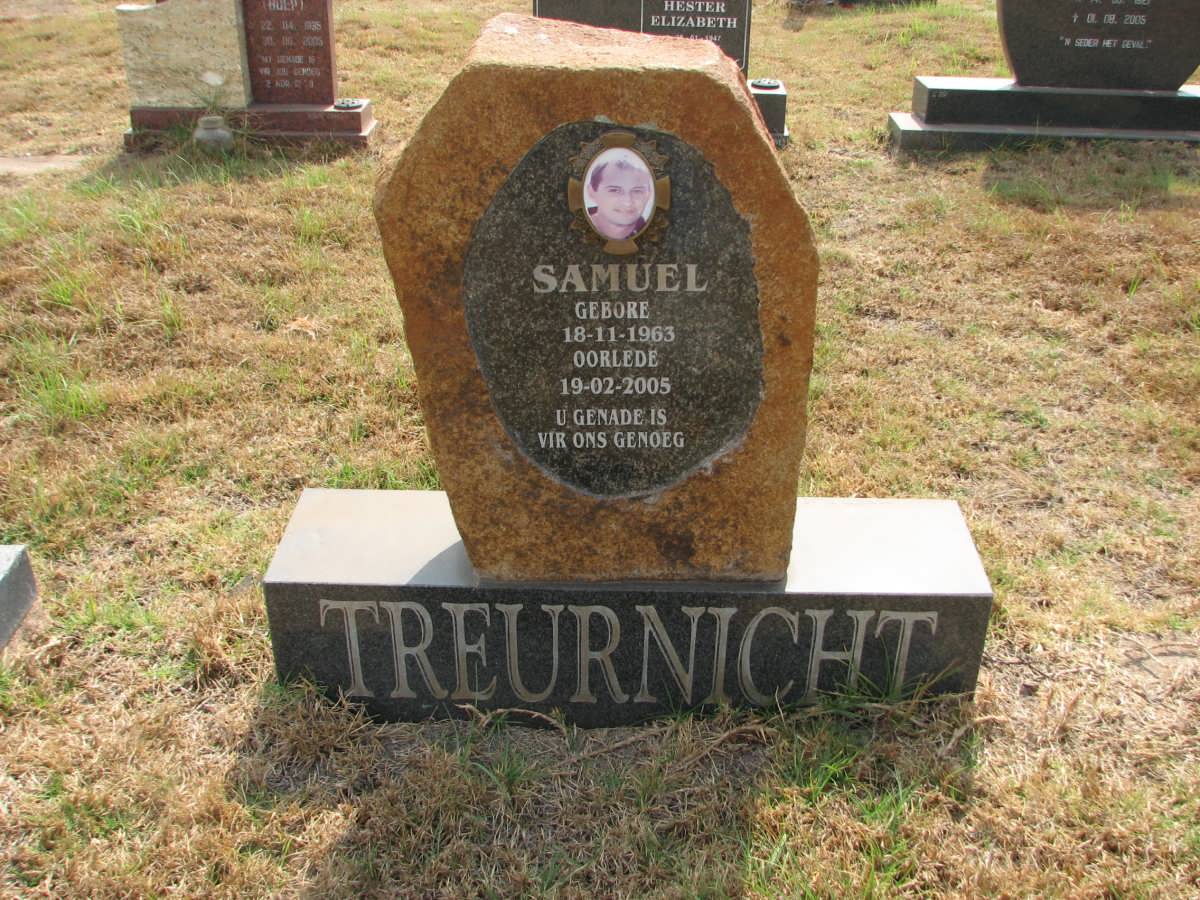 TREURNICHT Samuel 1963-2005