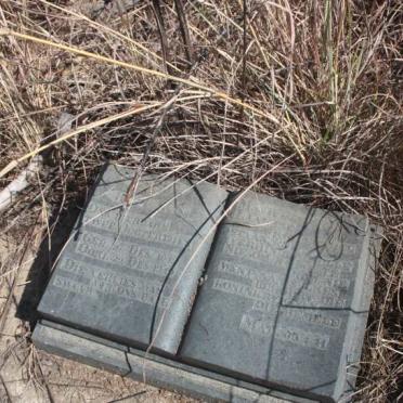 Mpumalanga, LYDENBURG district, Modderspruit 13 JT_2, farm cemetery