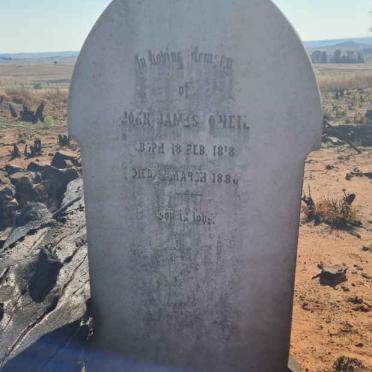 Mpumalanga, LYDENBURG district, Klipfontein, farm cemetery