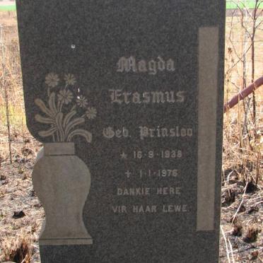 ERASMUS Magda nee PRINSLOO 1938-1976