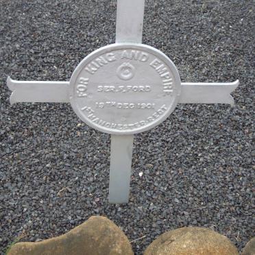 Mpumalanga, LYDENBURG district, Dullstroom, Kleinzuikerboschkop 93 JT_1, British Military Cemetery