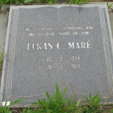 MARÉ Lukas C. 1954-1998