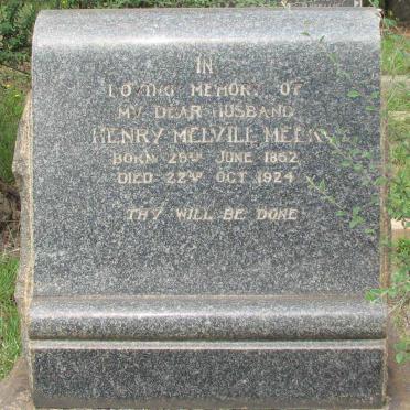 MEEK Henry Melville 1852-1924