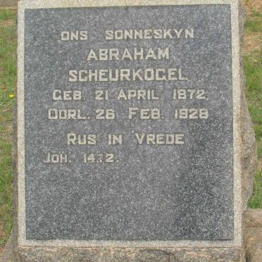 SCHEURKOGEL Abraham 1872-1928