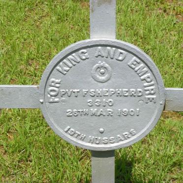 SHEPHERD F. -1901