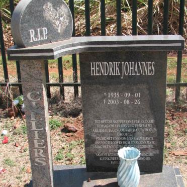 CILLIERS Hendrik Johannes 1935-2003