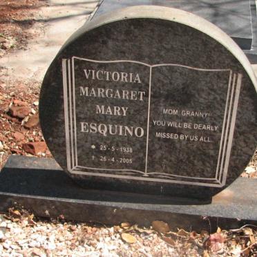 ESQUINO Victoria Margaret  Mary 1938-2005