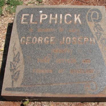 ELPHICK George Joseph  