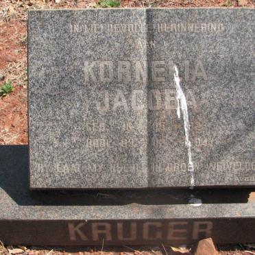 KRUGER Kornelia Jacoba 1928-1994