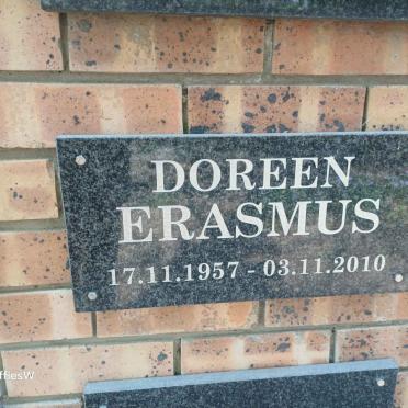 ERASMUS Doreen 1957-2010