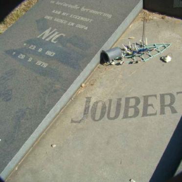JOUBERT Nic 1913-1979 