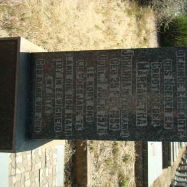KLEYNHANS Margaretha Johanna nee STEENKAMP 1893-1970