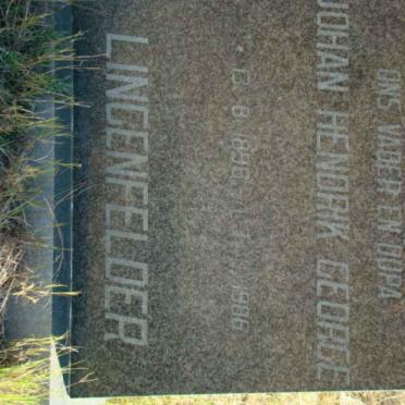 LINGENFELDER Johan Hendrik George 1898-1986
