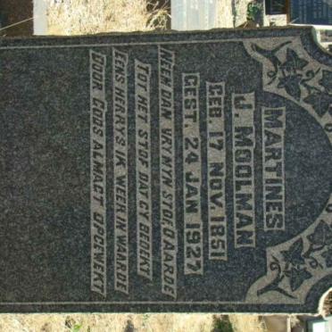 MOOLMAN Martines J. 1851-1927