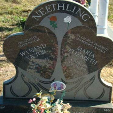 NEETHLING Wynand Victor 1927-2005 &amp; Maria Elizabeth 1934-2004
