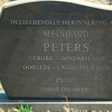 PETERS Meinhard 1918-1979