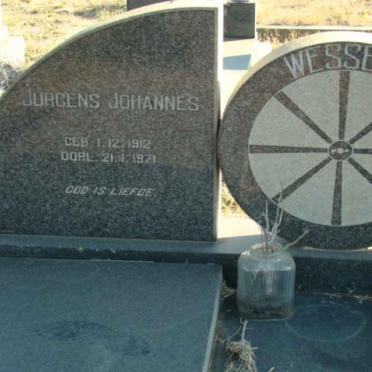 WESSELS Jurgens Johannes 1912-1971