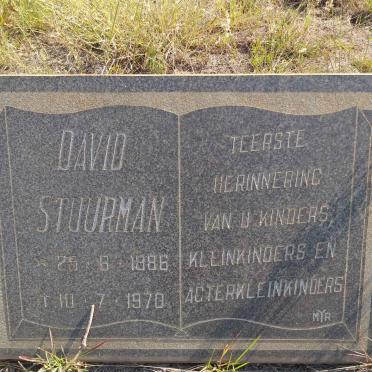 STUURMAN David 1886-1970