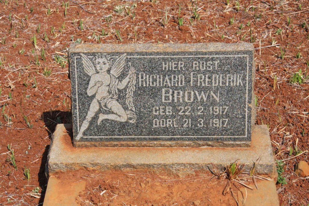 BROWN Richard Frederick 1917-1917