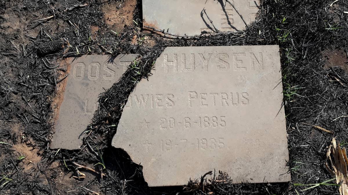 OOSTHUYSEN Lowies Petrus 1885-1935