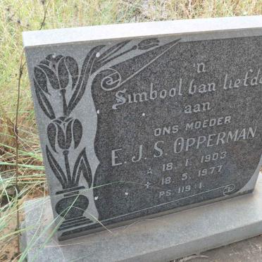 OPPERMAN E.J.S. 1903-1977