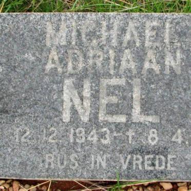 NEL Michael Adriaan 1943-1987
