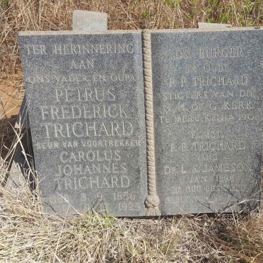 TRICHARD Petrus Frederick 1856-1925
