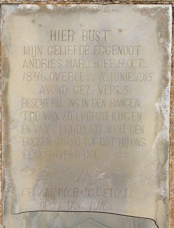 MARX Andries 1846-1915