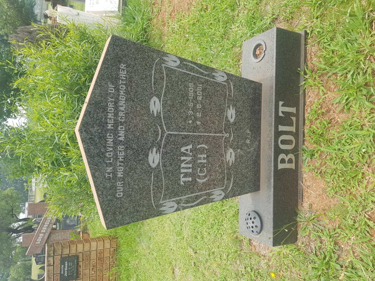 BOLT C.H. 1909-2001
