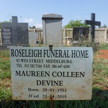 DEVINE Maureen Colleen 1953-2015