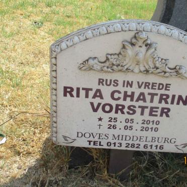 ERWEE Johannes 1955–2006 :: VORSTER Selma Catriena 2006–2006 :: VORSTER Rita Chatrina 2010–2010 #2