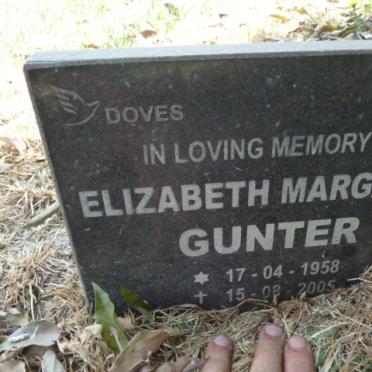 GUNTER Elizabeth Margaret 1958-2005
