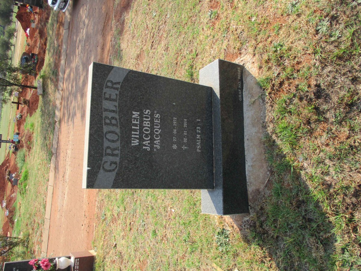 GROBLER Willem Jacobus 1972-2014