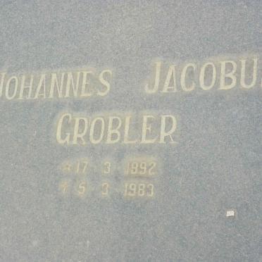 GROBLER Johannes Jacobus 1892-1983