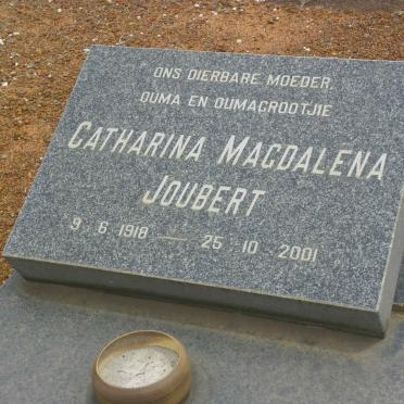 JOUBERT Catharina Magdalena 1918-2001