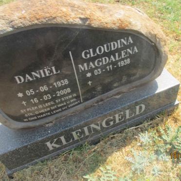 KLEINGELD Daniel 1938-2008 &amp; Gloudina Magdalena 1938-