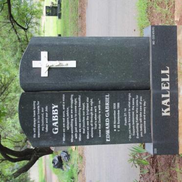 KALLEL Edward Gabriel 1930-1998