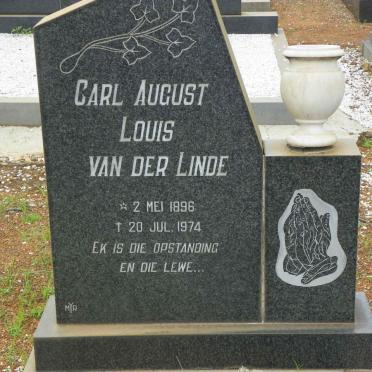LINDE Carl August Louis, van der 1896-1974 &amp; Margaretha Johanna nee BOTHMA 1905-1979 #2