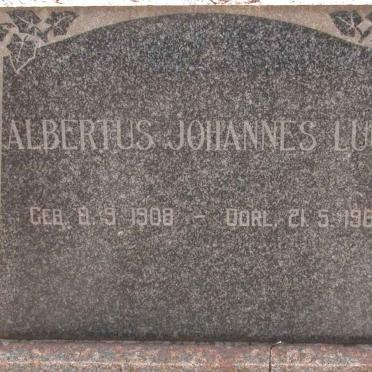 LUUS Albertus Johannes 1908-1964