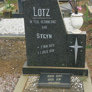 LÖTZ Steyn 1924-1974