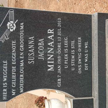 MINNAAR Wynand Johannes Pretorius 1906-1980 &amp; Susanna Jacoba 1918-2013 #2