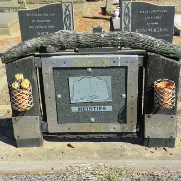 MEINTJES Johannes Gabrielle 1926-1983 &amp; Catharina Johanna Maria 1932-1987 #1