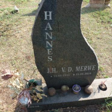 MERWE J.H., v.d. 1945-2010