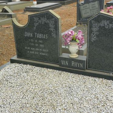 RHYN Dirk Tobias, van 1921-1983