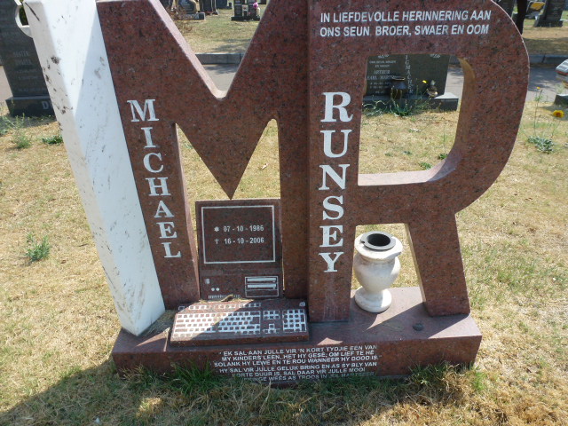 RUNSEY Michael 19?6-2006