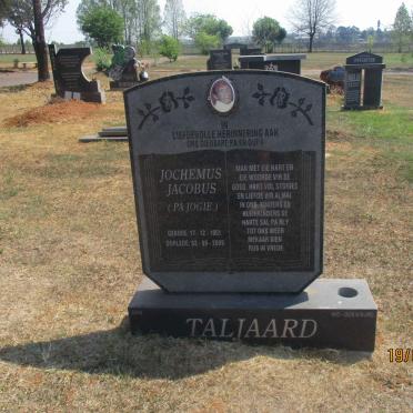 TALJAARD Jochemus Jacobus 1951-2009