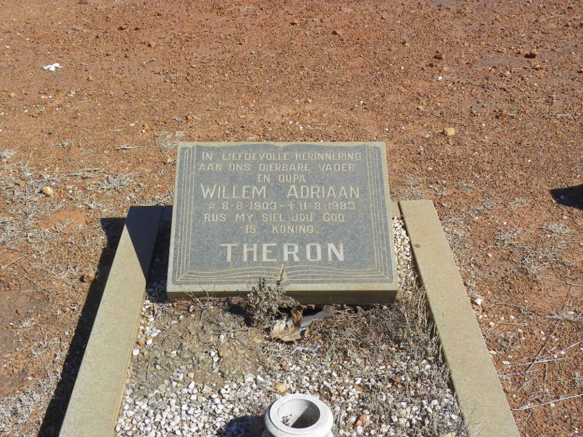 THERON Willem Adriaan 1903-1983