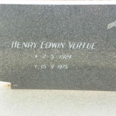 VERTUE Henry Edwin 1924-1975