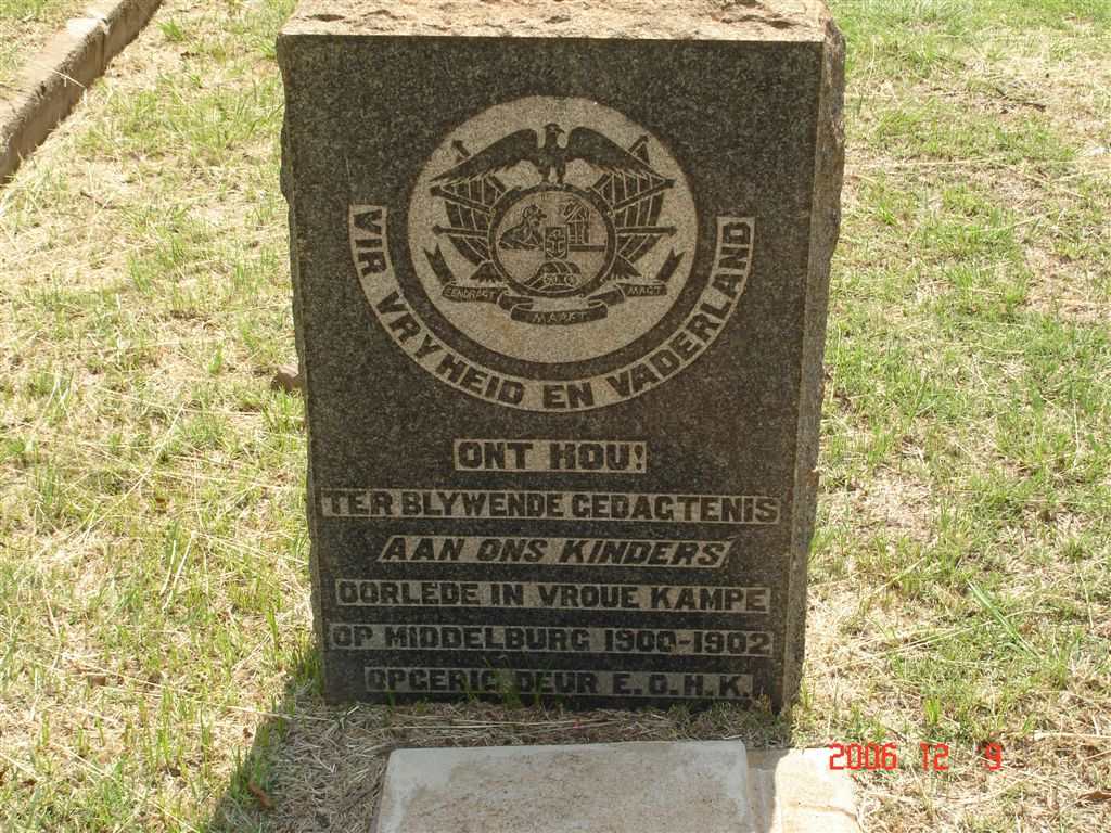4. Konsentrasiekamp gedenksteen