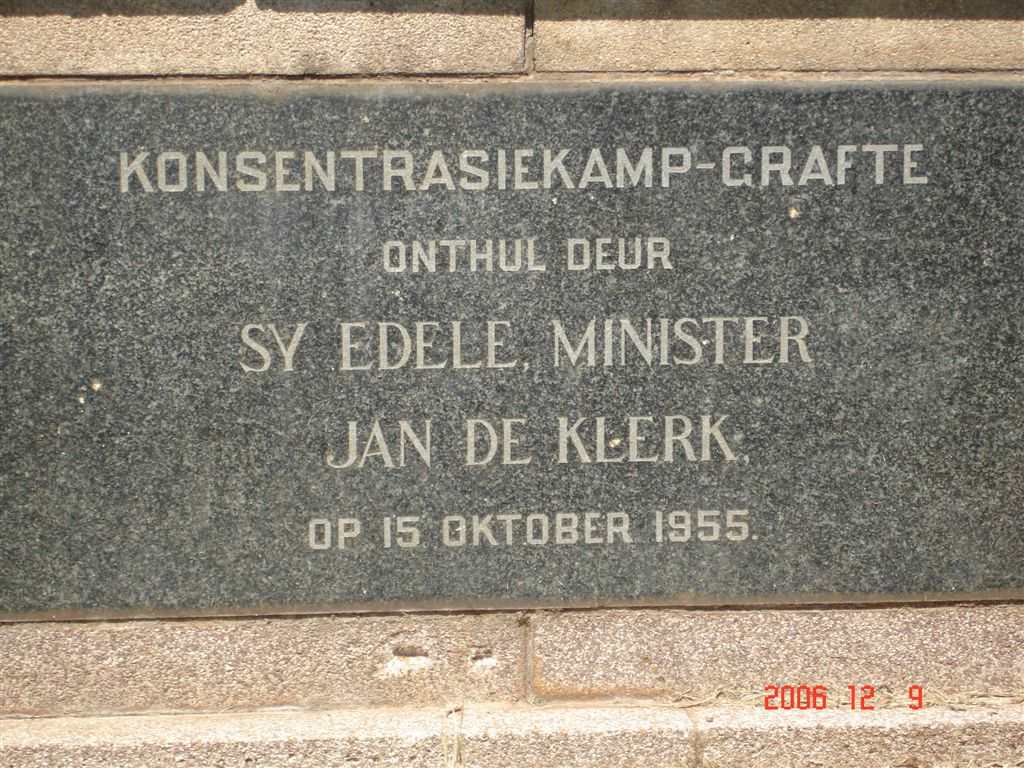 3. Konsentrasiekamp gedenksteen